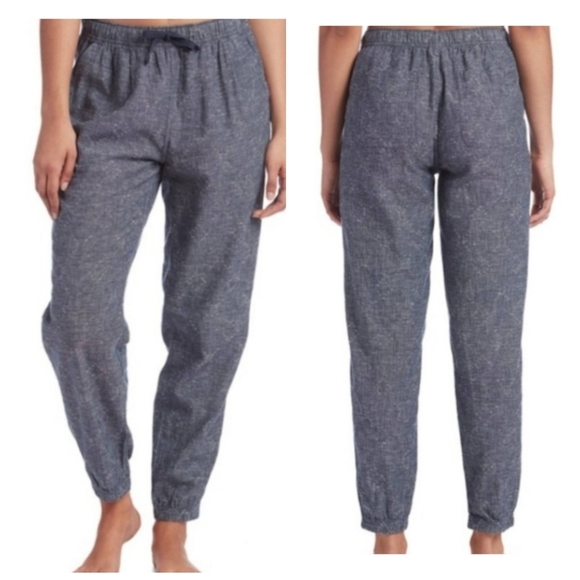 Patagonia Island Hemp Beach Pants Gray Textured Jogger Size Small - Picture 1 of 16